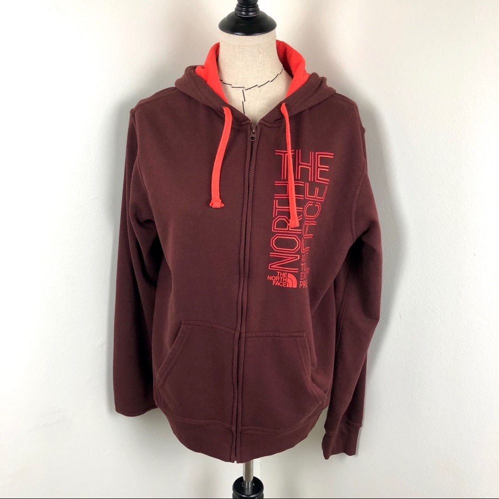 The North Face Logo Zip Up Jacket Men’s Size Medium